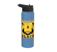 Unapologetically Black Juneteenth African American Women Stainless Steel Insulated Water Bottle