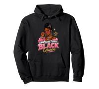 Unapologetically Black Queen Melanin Pride Baddie Pullover Hoodie