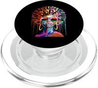 Unapologetically Dope Black Woman Gift PopSockets PopGrip for MagSafe
