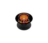 Unapologetically Leo 70s Retro Groovy Astrology Zodiac PopSockets Adhesive PopGrip