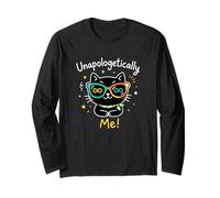 Unapologetically Me Neurodivergent Cat Owner Long Sleeve T-Shirt