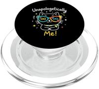 Unapologetically Me Neurodivergent Cat Owner PopSockets PopGrip for MagSafe