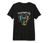 Unapologetically Me Neurodivergent Cat Owner Premium T-Shirt