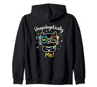 Unapologetically Me Neurodivergent Cat Owner Zip Hoodie