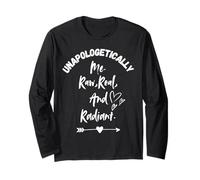 Unapologetically Me. Raw, Real And Radiant Long Sleeve T-Shirt
