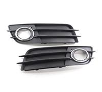 UNARAY 2PCS Left Right Car Front Fog Light Grille Cover Fog Lamp Grill Fit For A4 B8 S-Lines S4 Bumper 2008-2012 8K0807681C 8K0807682C