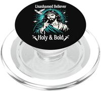 Unashamed Believer Holy Christian Jesus Faith Romans 1:16 PopSockets PopGrip for MagSafe