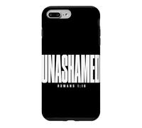 Unashamed Romans 1 16 Bold Christian Faith Statement Case for iPhone 7 Plus/8 Plus