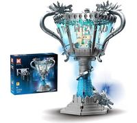 Unativer Flaming Cup Building Blocks Set, 1169 PCS Creative DIY Fire Chalice Construction Toys for Kids and Adults, MOC Fantasy Magic Model Kit, for Ages 8+