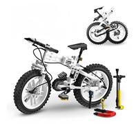 Unativer Folding Bike Building Blocks Set, 242 PCS Foldable Bicycle Construction Toy, Creative STEM Educational Brick Kit, Portable City Bike Model for Kids, Adults Ages 6+