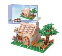 Unativer House Building Blocks Set, 889 PCS Colorful Dollhouse Model Toys, STEM Street View Architecture Construction Kit Compatible with Major Brands, Ideas Gifts for Kids, Adults Aged 6+