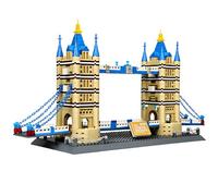 Unativer London Bridge Building Blocks Set, 3D Famous Landmark Series Model Architectural for Kids, Adults, Creative Gift for History and Architecture Fans