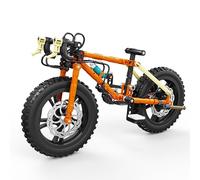 Unativer Mountain Bike Building Blocks Set, 174 PCS Technik Off-Road MTB Model Toys, Creative STEM Construction Kit, Educational and Fun Bicycle Brick Toy for Kids, Adults Ages 6+