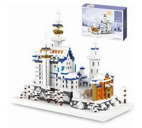 Unativer Neuschwanstein Castle Building Blocks Set, 5000+PCS Micro Bricks Landmark German Palace Architecture Building Toys, Famous Ancient Building Kit for Home Decor, DIY Gift for Teens & Adults