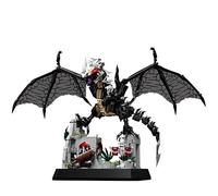 Unativer Ring Wyrm Dragon Building Blocks Set, 1512 PCS Fantasy Castle Construction Toys with Tower, Guardian Figures & Treasure Chest Model Toys for Home Decor, Creative Gift for Kids Aged 6+