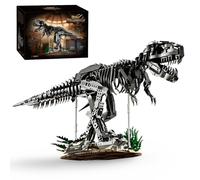 Unativer T-Rex Dinosaur Skeleton Building Blocks Set, Mechanical Dark Dino Fossil Building Kit for Adults & Teens, Dinosaur Bone Building Bricks Kit, Gift for History Enthusiasts