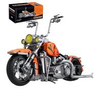 Unativer Technik Motorcycle Building Kit for Adults, 2392 PCS Motorbike Building Block Set, Superbike Model Construction Vehicle Kit Home Office Decor Display Toys for Kids, Boys & Girls, Ages 6+