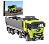 Unativer Technology European Dump Truck Building Kit, 614 PCS Classic Truck Building Blocks Set, Ideas Gift for Kid Adult, Compatible with Major Brands (66039)