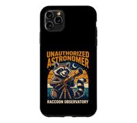 Unauthorized Astronomer Raccoon Observatory Space Case for iPhone 11 Pro Max