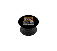 Unauthorized Astronomer Raccoon Observatory Space PopSockets Adhesive PopGrip