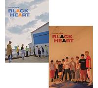 UNB [BLACK HEART] 2nd Mini Album 2 Ver SET 2CD+POSTER+2ea PhotoBook+4p PhotoCard+Tracking Number K-POP SEALED