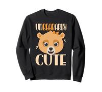 Unbearably Cute Bear Lover Teddy Bear Sweatshirt