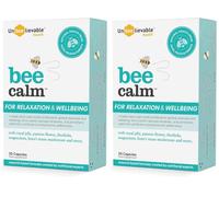 Unbeelievable Health Bee Calm Relaxation and Wellbeing Support - Created by Nutritional Experts - Help Increase Resistance to Stress - Plant Based & Gluten Free (Single Pack) (Pack of 2)