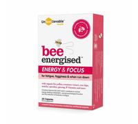 Unbeelievable Health Bee Energised Energy & Focus Capsules 20 Capsules