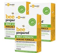 Unbeelievable Health Bee Prepared Max Strength Immune System Formula - Created by Nutritional Experts - Contains Bee Propolis, Elderberry and More - Immunity Support Supplement