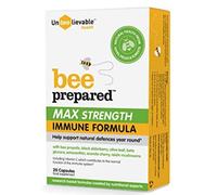 Unbeelievable Health Bee Prepared Max Strength Immune System Formula - Created by Nutritional Experts - Contains Bee Propolis, Elderberry and More - Immunity Support Supplement