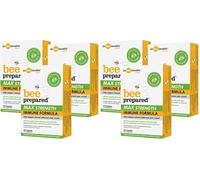 Unbeelievable Health Bee Prepared Max Strength Immune System Formula - Created by Nutritional Experts - Contains Bee Propolis, Elderberry and More - Immunity Support Supplement (Pack of 2)