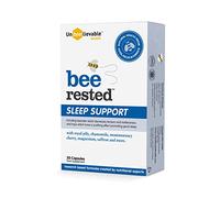 Unbeelievable Health Bee Rested Sleep Support Supplement - Created by Nutritional Experts - Therapeutic Ingredients Include Royal Jelly, Saffron, Chamomile & Lavender