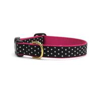Unbekannt Animal World Wide 1 Dog Collar, Black/White Dot