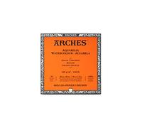 Arches Watercolour Rough Block Natural White Sketchbook 20 x 20 cm 300 g