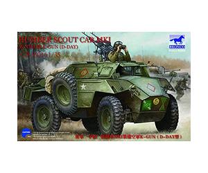 Unbekannt Bronco Models CB35016 Model Kit Humber Scout Car Mk.I twin k-gun, D-day version