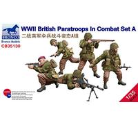 Unbekannt Bronco Models CB35130 Model Kit WWII British Parat Roops Combat Set A