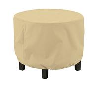 Unbekannt Classic Accessories Terrazzo Round Ottoman Coffee Table Cover, Small