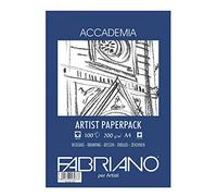 Unbekannt Fabriano Drawing Pad, Cotton, White, 21 x 29.7 x 0.5 cm