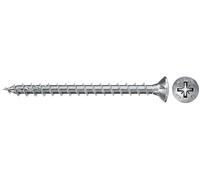 Unbekannt Fischer Power-Fast II 670129 Chipboard Screws 3.5 x 16 mm Rounded Head with Phillips Full Thread Galvanised Blue Passivated Pack of 500