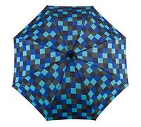 Unbekannt Folding Umbrella , marine/oliv/kö´blau/eisblau (multi-coloured) - 3019-CWS1