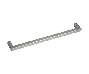 Unbekannt Grimme Euros 8542210480 Cabinet Handle Width 490 mm Kitchen Handle Brushed Stainless Steel Silver Hole Spacing 480 mm