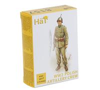 Unbekannt HäT 008157 Plastic Model Kit, 1/72 WWII Polish Artillery