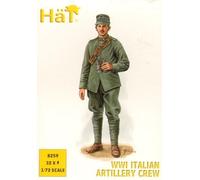 Unbekannt HäT 1/72 WWI Italian Artillery Team Plastic Model Kit Figures