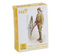 Unbekannt HäT WWII Romanian Artillery Crew Plastic Model Kit 1:72 Scale - 08160