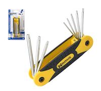 Unbekannt Juego Llaves Torx Plegable 8 Piezas Inviolable