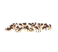 Kidsglobe Cows in Red/Brown (x 12) 1:32