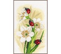 Unbekannt Lanarte PN-0191875 Counted Cross Stitch Kit, Cotton, Multi-Colour, 22 x 33 cm