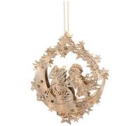 Unbekannt Large Coloured Wooden Decoration CFB07-1710