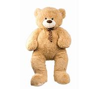 Unbekannt Large Teddy Bear XXL 150cm Plush Soft Cuddly Toy with Cuddly Bear Theme for Loving