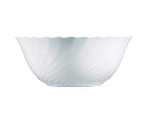 Unbekannt Luminarc Trianon salad bowl, 24 cm, white, model number 54455.